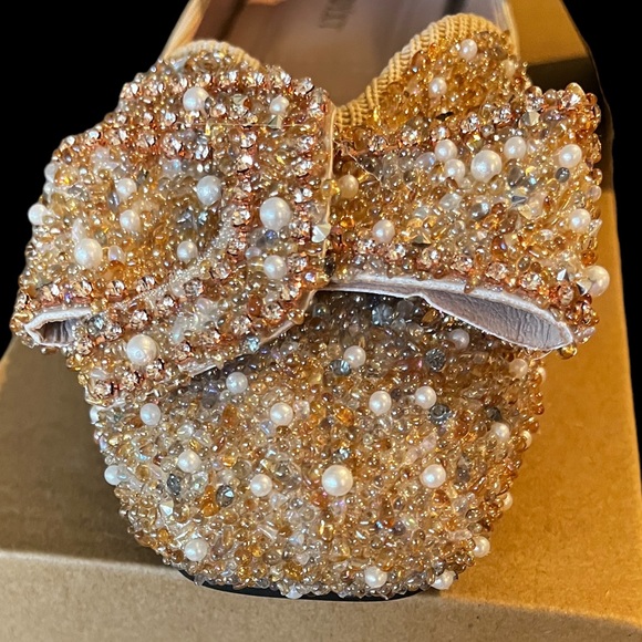 Pearls and beaded ballet flats! - Picture 4 of 5